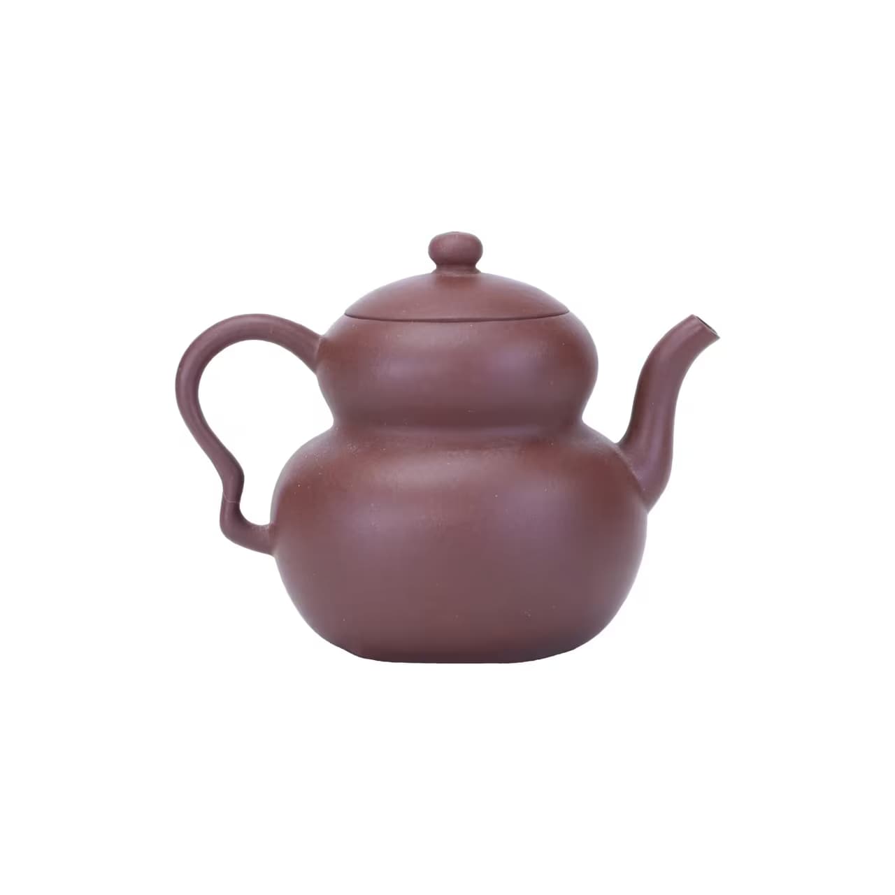 The Gourd of Fortune — a Purple Clay Yixing teapot