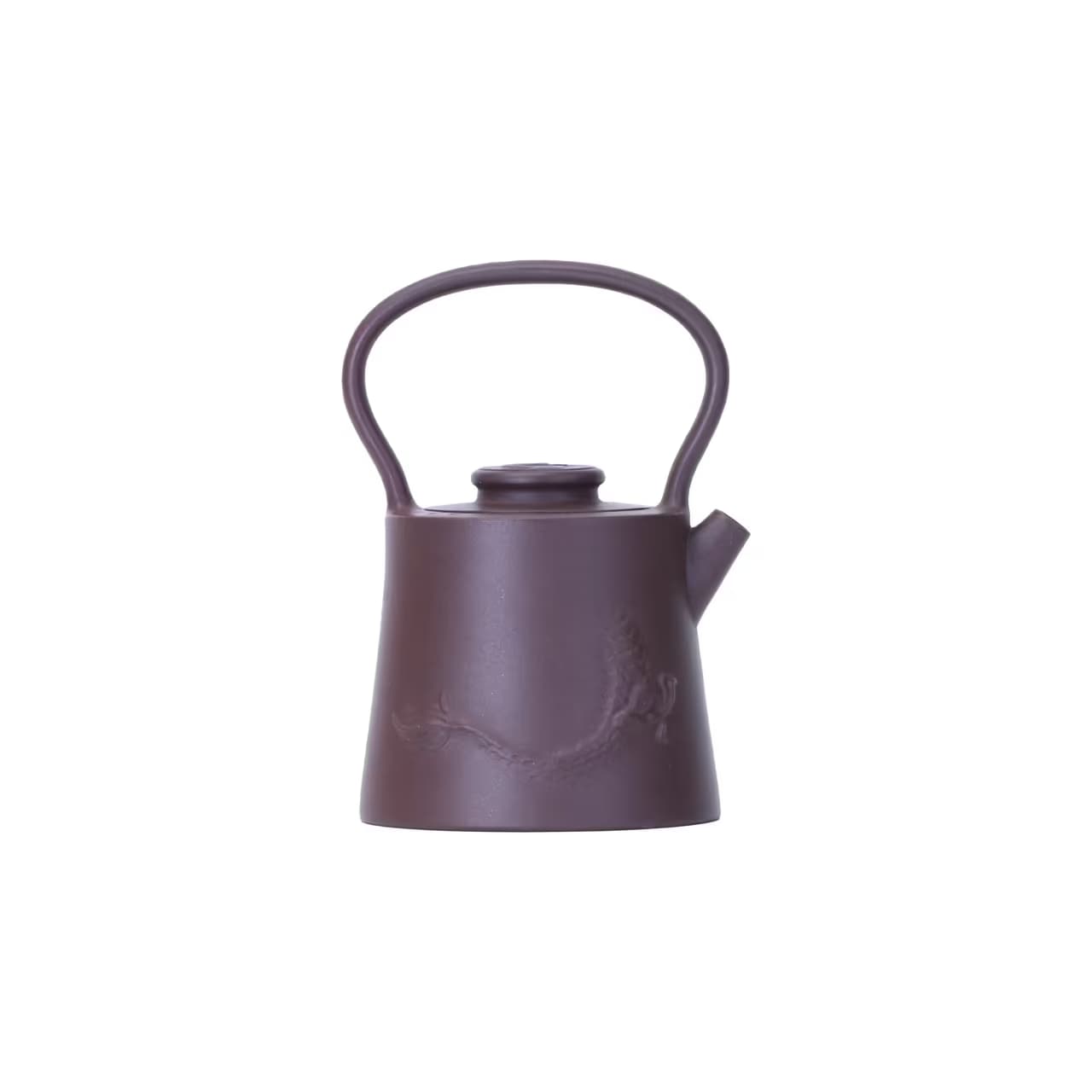 The Dragon Bridge — a Aged Purple Clay Yixing teapot by PO/ET