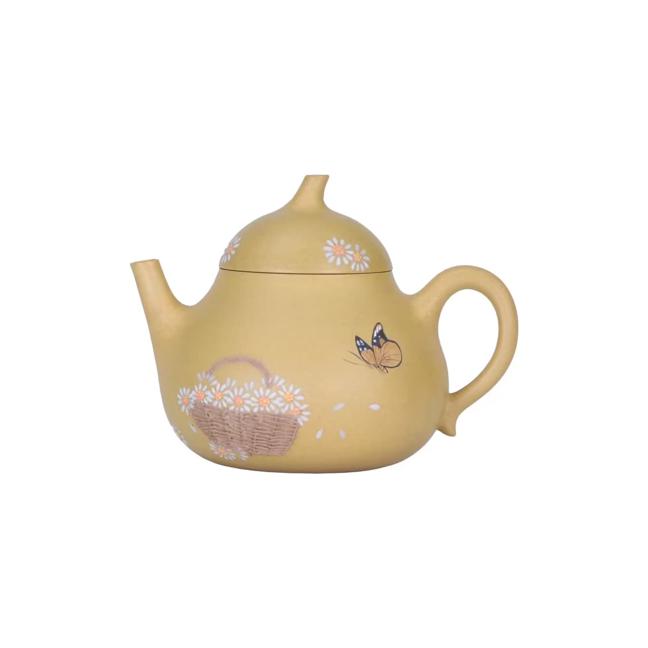 The Little Gourd Stump — a Golden Duan Yixing teapot