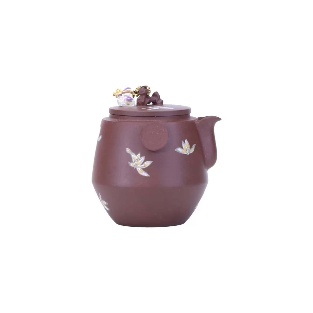 Jade Hall — a Purple Clay Yixing teapot