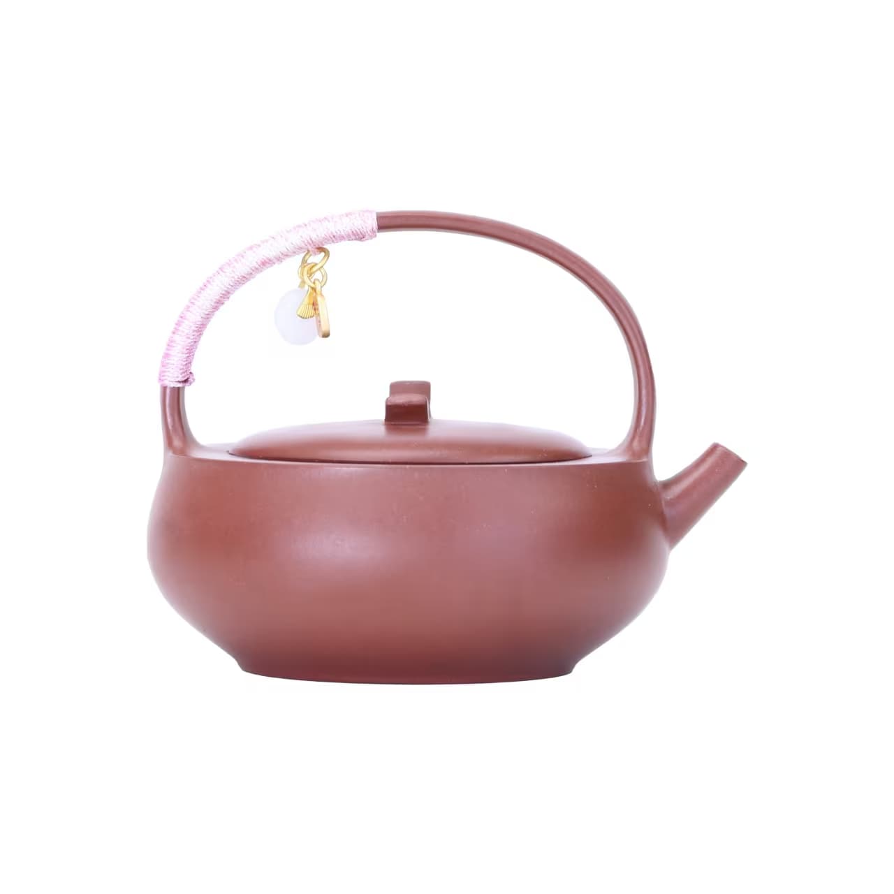 Yu — Carried Fragrance — a Mid-Seam Purple Yixing teapot